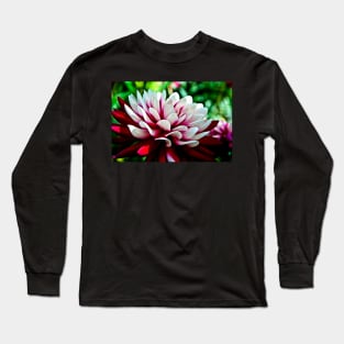 Dahlia Flower Long Sleeve T-Shirt